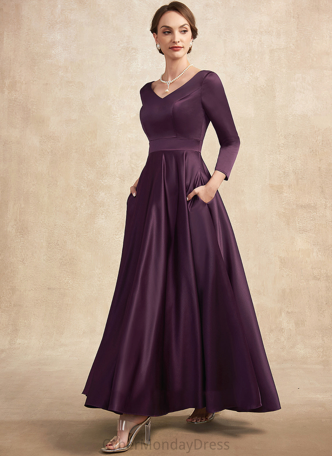 ankle length mother of the bride dresses