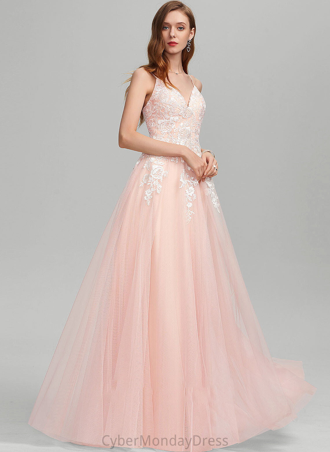 Ball-Gown/Princess Sweetheart Isabella Wedding Dresses Dress Sequins Floor-Length Tulle With Wedding