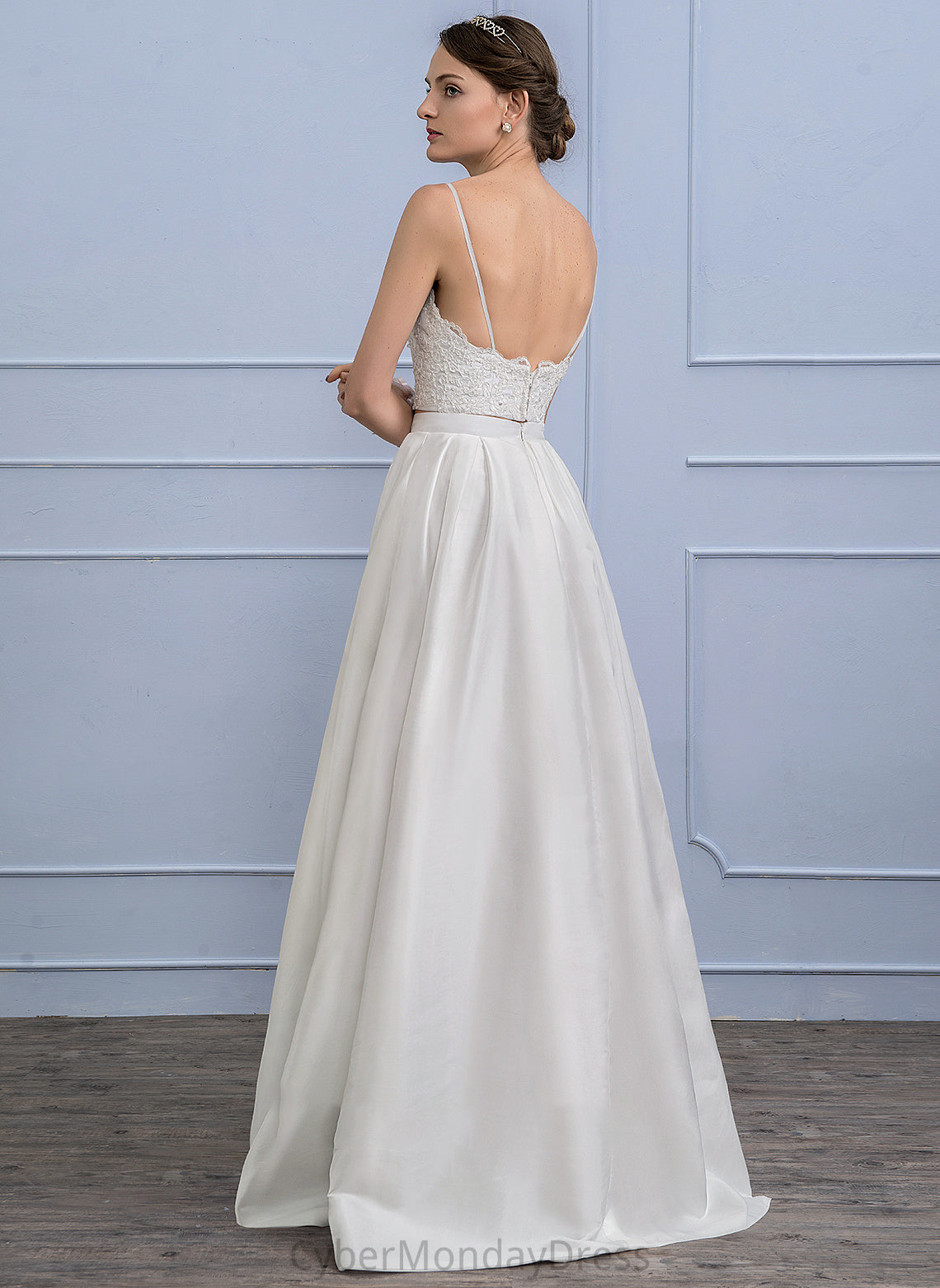 Wedding Dresses Separates Skirt Wedding Asymmetrical Taffeta Harper