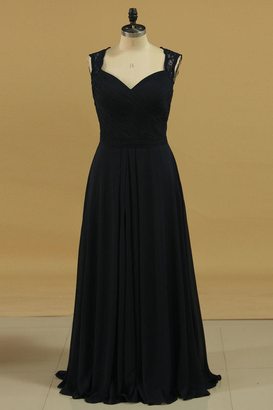 2024 Bridesmaid Dresses A Line Straps With Ruffles And Sash Chiffon